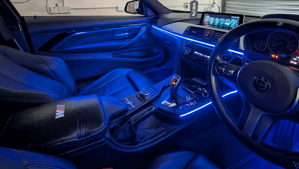 Ambient lighting backdrop