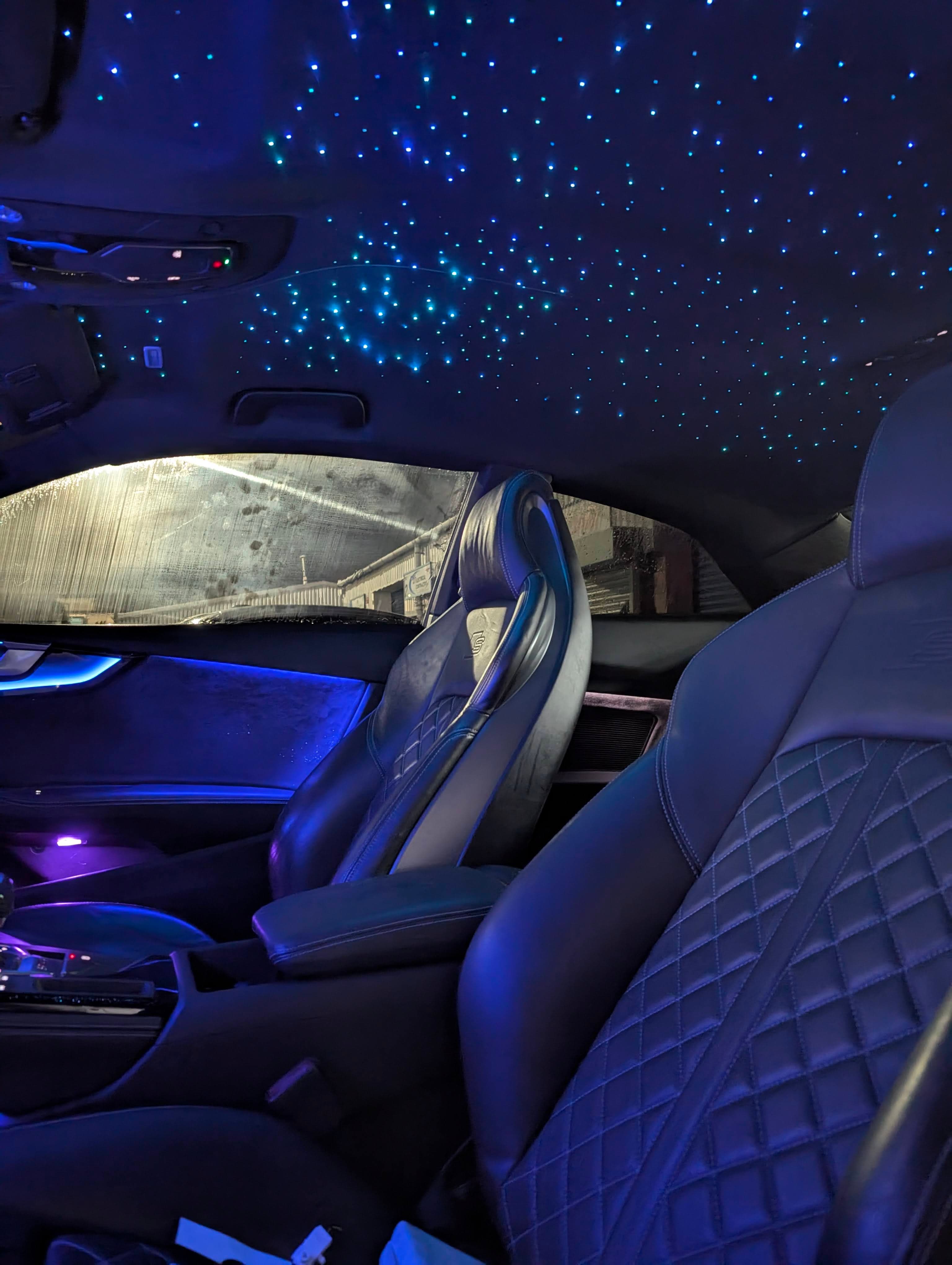 Starlight headliner installation Manchester — example 4