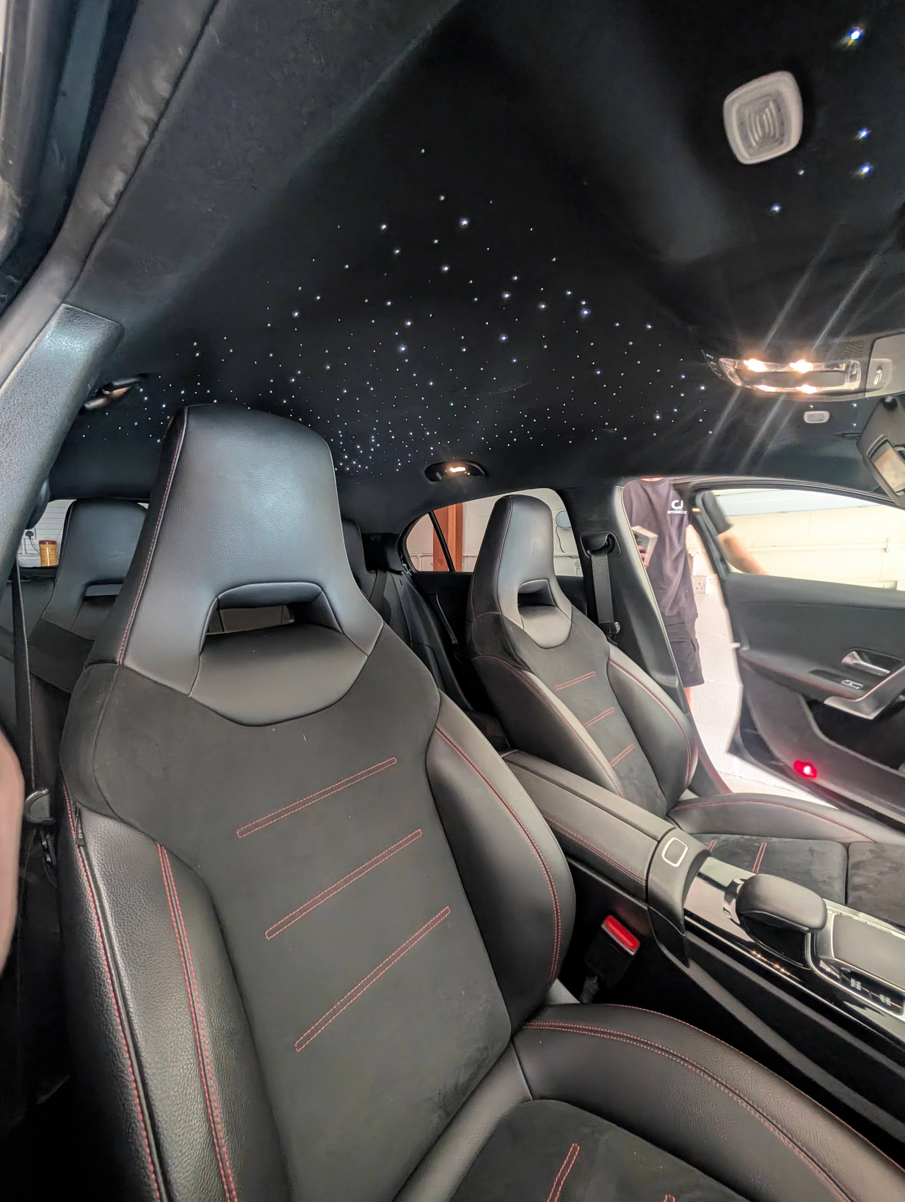 Starlight headliner installation Manchester — example 5
