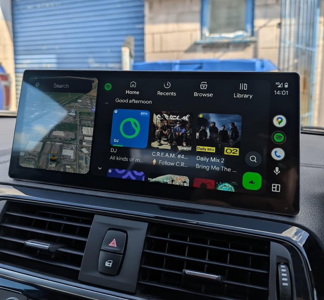 Infotainment system backdrop